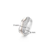 Ringe Ti Sento Milano Dame in Silber Madreperla 12095MW-14 - 12095MW-16